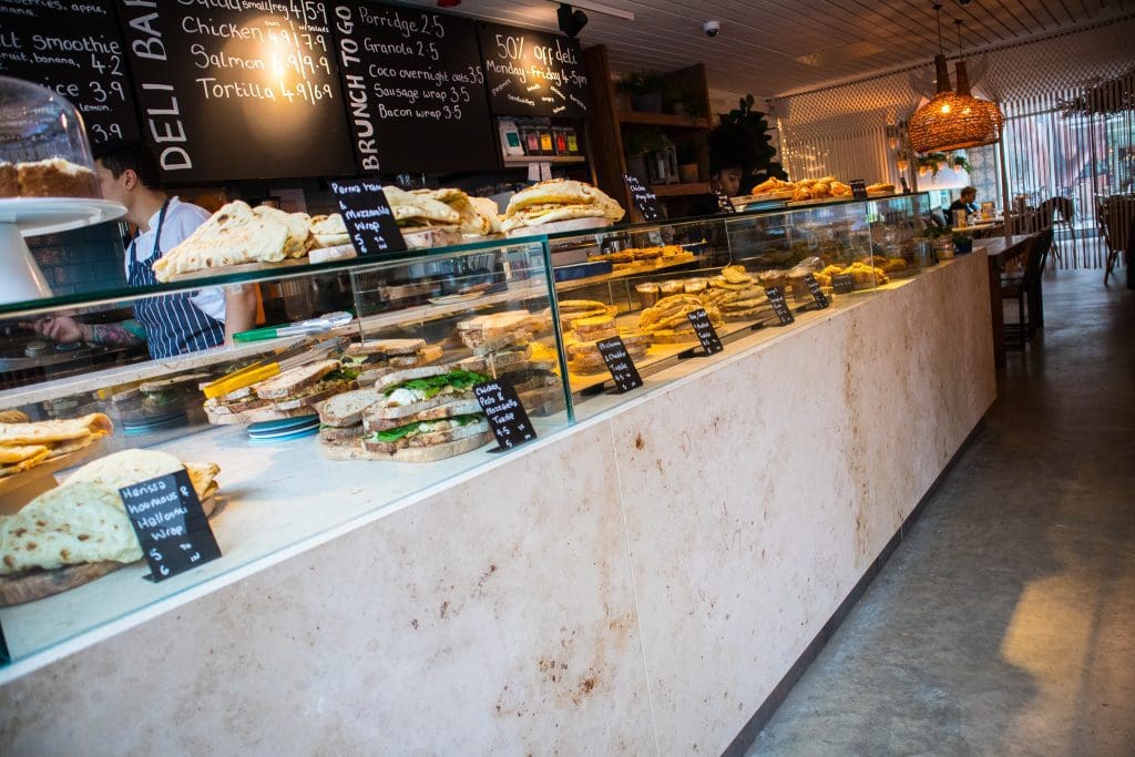 Cold Food Counters, food displays